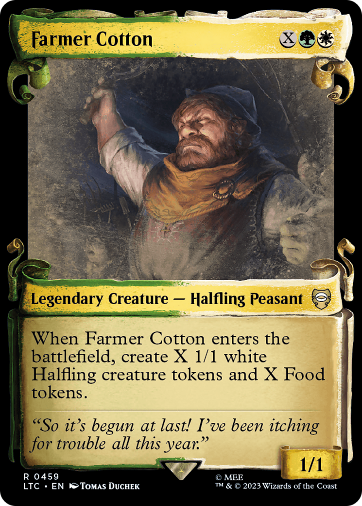 Farmer Cotton [The Lord of the Rings: Tales of Middle-Earth Commander Showcase Scrolls] | Tacoma Games