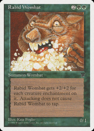 Rabid Wombat [Chronicles] | Tacoma Games
