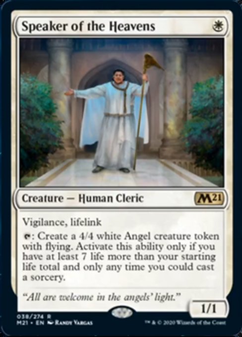 Speaker of the Heavens [Core Set 2021] | Tacoma Games