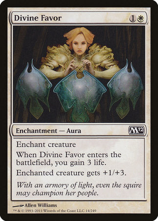 Divine Favor [Magic 2012] | Tacoma Games