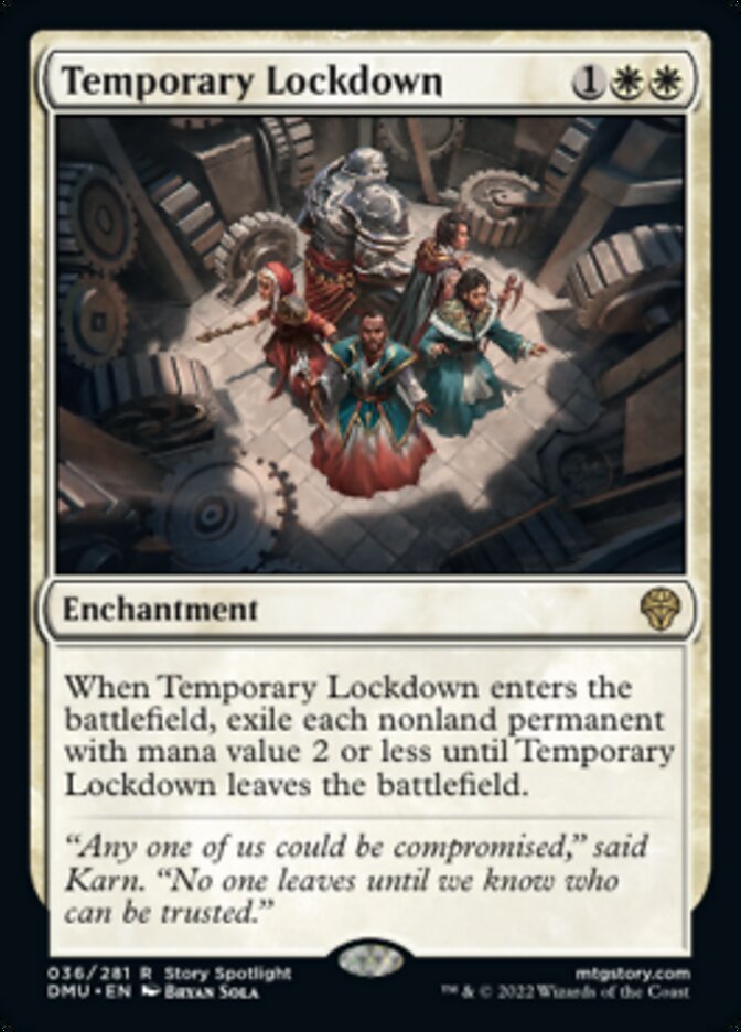 Temporary Lockdown [Dominaria United] | Tacoma Games