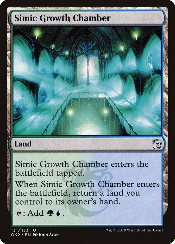 Simic Growth Chamber [Ravnica Allegiance Guild Kit] | Tacoma Games