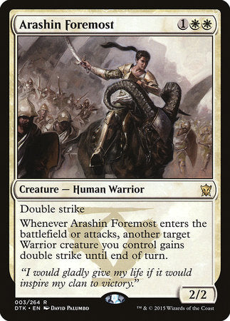 Arashin Foremost [Dragons of Tarkir] | Tacoma Games