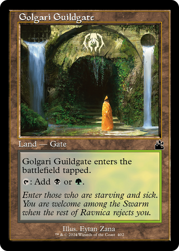 Golgari Guildgate (Retro Frame) [Ravnica Remastered] | Tacoma Games