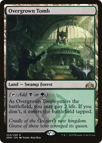 Overgrown Tomb [Promo Pack: Throne of Eldraine] | Tacoma Games