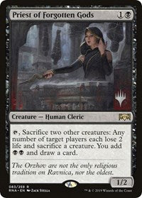 Priest of Forgotten Gods [Promo Pack: Throne of Eldraine] | Tacoma Games