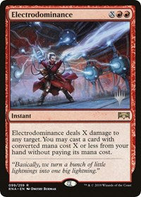 Electrodominance [Promo Pack: Throne of Eldraine] | Tacoma Games