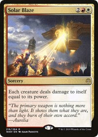 Solar Blaze [Promo Pack: Throne of Eldraine] | Tacoma Games