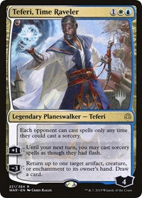 Teferi, Time Raveler [Promo Pack: Throne of Eldraine] | Tacoma Games