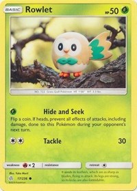 Rowlet - 17/236 (17/236) [SM - Cosmic Eclipse] | Tacoma Games