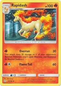 Rapidash (24/236) [SM - Cosmic Eclipse] | Tacoma Games