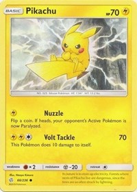 Pikachu (66/236) [SM - Cosmic Eclipse] | Tacoma Games