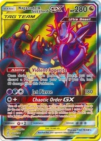 Naganadel & Guzzlord GX (Full Art) (223/236) [SM - Cosmic Eclipse] | Tacoma Games