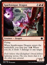 Sparktongue Dragon [Magic Game Night 2019] | Tacoma Games