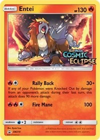 Entei - SM219 (Prerelease Promo) (SM219) [SM Promos] | Tacoma Games