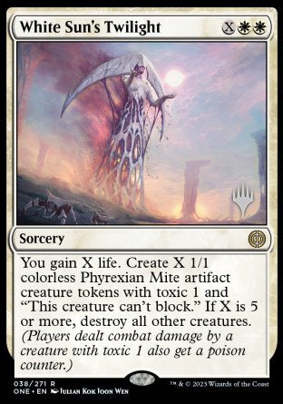 White Sun's Twilight (Promo Pack) [Phyrexia: All Will Be One Promos] | Tacoma Games