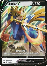 Zacian V (138/202) [Jumbo Cards] | Tacoma Games