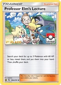 Professor Elm's Lecture - 188a/214 (League Promo) [1st Place] (188a/214) [League & Championship Cards] | Tacoma Games