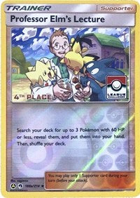 Professor Elm's Lecture - 188a/214 (League Promo) [4th Place] (188a/214) [League & Championship Cards] | Tacoma Games