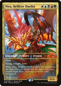 Nira, Hellkite Duelist [Unique and Miscellaneous Promos] | Tacoma Games