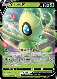 Celebi V (001/202) [SWSH01: Sword & Shield Base Set] | Tacoma Games