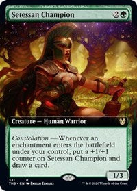 Setessan Champion (Extended Art) [Theros Beyond Death] | Tacoma Games