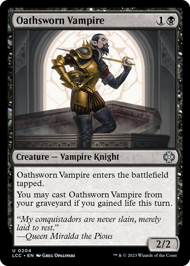 Oathsworn Vampire [The Lost Caverns of Ixalan Commander] | Tacoma Games