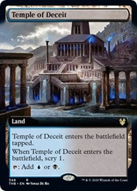 Temple of Deceit (Extended Art) [Theros Beyond Death] | Tacoma Games
