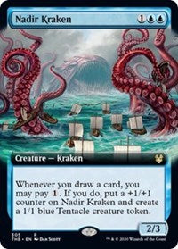 Nadir Kraken (Extended Art) [Theros Beyond Death] | Tacoma Games