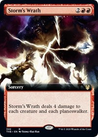 Storm's Wrath (Extended Art) [Theros Beyond Death] | Tacoma Games