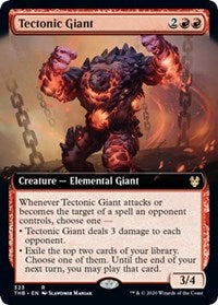 Tectonic Giant (Extended Art) [Theros Beyond Death] | Tacoma Games