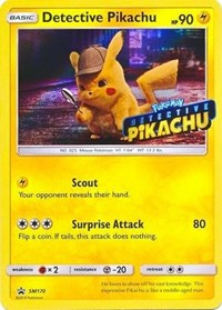 Detective Pikachu - SM170 (Detective Pikachu Stamped) (SM170) [SM Promos] | Tacoma Games