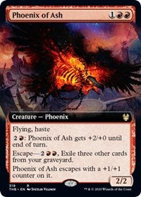Phoenix of Ash (Extended Art) [Theros Beyond Death] | Tacoma Games