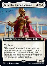 Taranika, Akroan Veteran (Extended Art) [Theros Beyond Death] | Tacoma Games