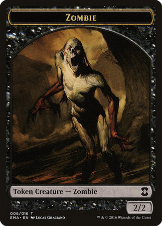 Zombie Token [Eternal Masters Tokens] | Tacoma Games
