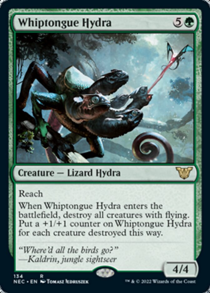 Whiptongue Hydra [Kamigawa: Neon Dynasty Commander] | Tacoma Games