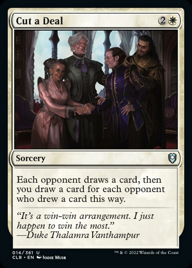 Cut a Deal [Commander Legends: Battle for Baldur's Gate] | Tacoma Games