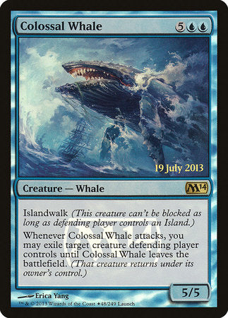 Colossal Whale [Magic 2014 Promos] | Tacoma Games