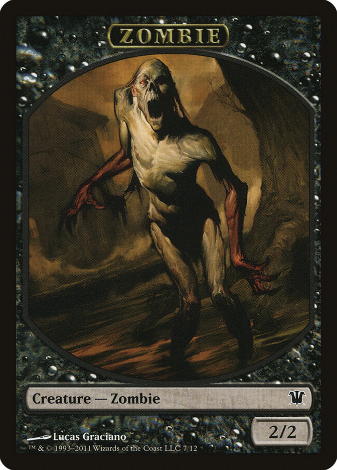 Zombie (7/12) [Innistrad Tokens] | Tacoma Games