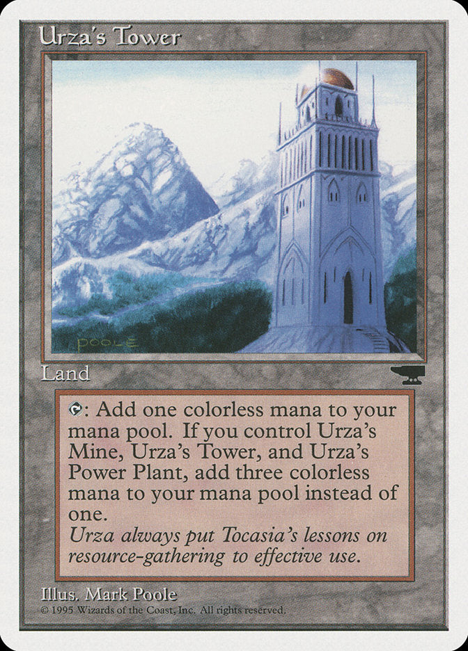 Urza's Tower (Mountains) [Chronicles] | Tacoma Games