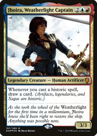 Jhoira, Weatherlight Captain [Dominaria Promos] | Tacoma Games
