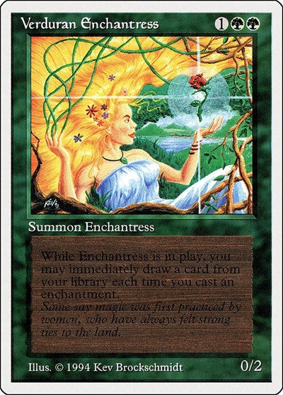 Verduran Enchantress [Summer Magic / Edgar] | Tacoma Games