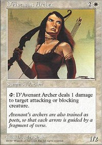 D'Avenant Archer [Fifth Edition] | Tacoma Games
