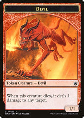 Devil // Satyr Double-sided Token (Challenger 2020) [Unique and Miscellaneous Promos] | Tacoma Games