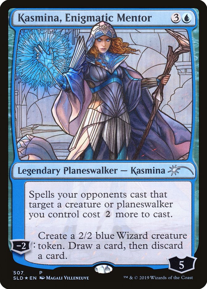 Kasmina, Enigmatic Mentor (Stained Glass) [Secret Lair Drop Promos] | Tacoma Games