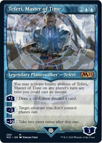 Teferi, Master of Time (Showcase) (290) [Core Set 2021] | Tacoma Games