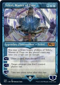 Teferi, Master of Time (Showcase) (292) [Core Set 2021] | Tacoma Games