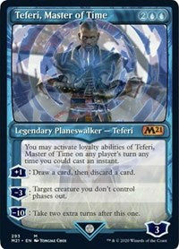 Teferi, Master of Time (Showcase) (293) [Core Set 2021] | Tacoma Games