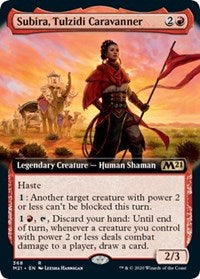 Subira, Tulzidi Caravanner (Extended Art) [Core Set 2021] | Tacoma Games