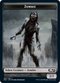 Zombie Token [Core Set 2021] | Tacoma Games